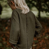The Button Back Top