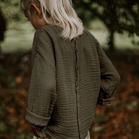The Button Back Top