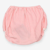 Bloomers pink white check