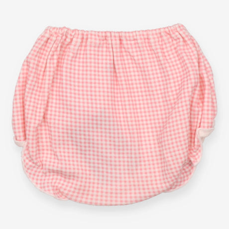 Bloomers pink white check