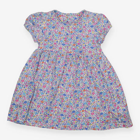 Dress Short Sleeve Jersey with Ditsy Pink, Orange