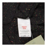Grey Confetti V‑Neck Organic Cotton T‑Shirt
