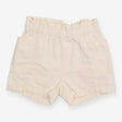 Short Cream with Side Pockets
