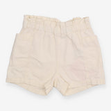 Short Cream with Side Pockets