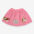 Skirt Cord Pink Guinea Pig Appliques