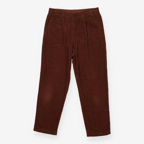 Brown Corduroy Pull-On Trousers