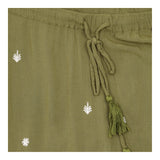 Trouser Set Co Ord Embroidered Shirt Wide Leg