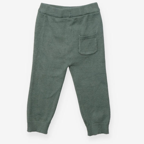Knit Legging Green Emerald One Back Pocket