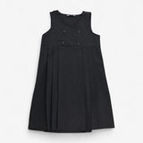 Uniform Pinafore Dresses Grey 2-pack