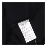 Black Open Back Jersey Dress