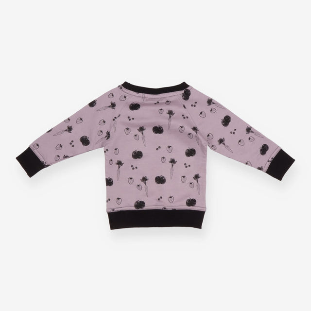 Purple Veggies Sweater