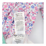 Dress Long Sleeved Collar Pink Ditsy