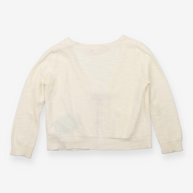 Cardigan - Linen Mix Cream