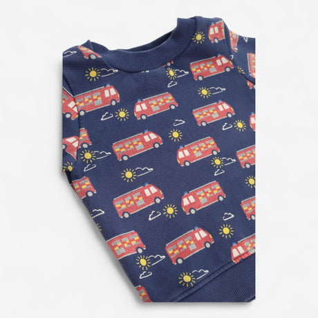 Sweatshirt Blue Fire Engine
