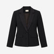 Tailored Blazer Single Breasted Black