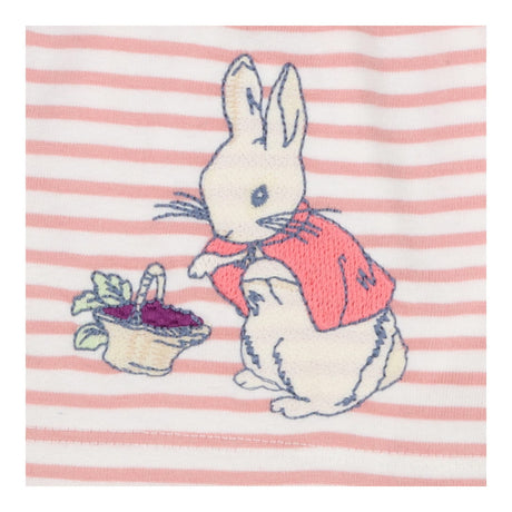 Outfit pink stripe smock dress pink leggings