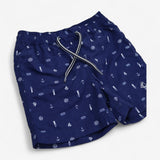 Swim Shorts Blue with Anchors