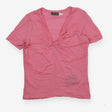 100% Linen Twist T-shirt, Pink