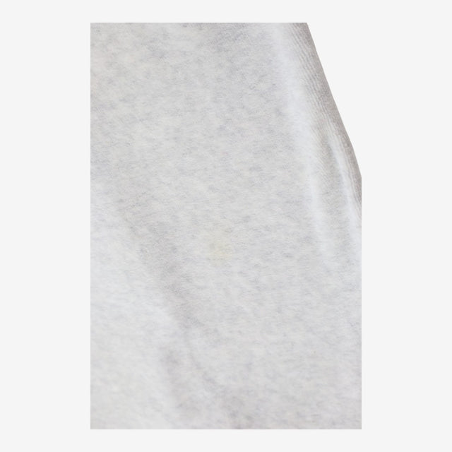 Sleepsuit Grey Velour with Bunny Faces