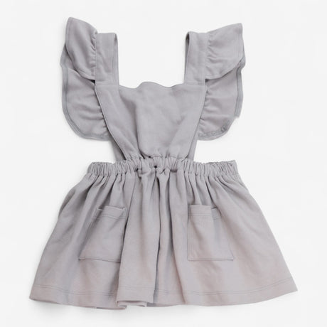 Bamboo Baby Light Grey Pinafore