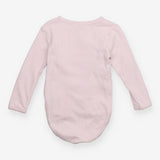 Bodysuit pink LS wrap