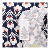 Dress Jersey Long Sleeve Printed Navy