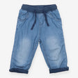 Pull on Chambray Jeans