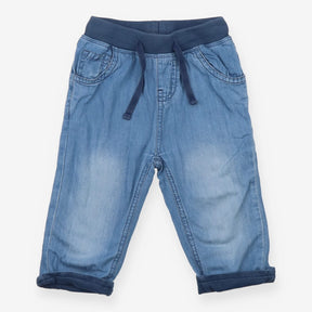 Pull on Chambray Jeans