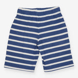 Jersey Blue and White Strip with Yellow Strings an