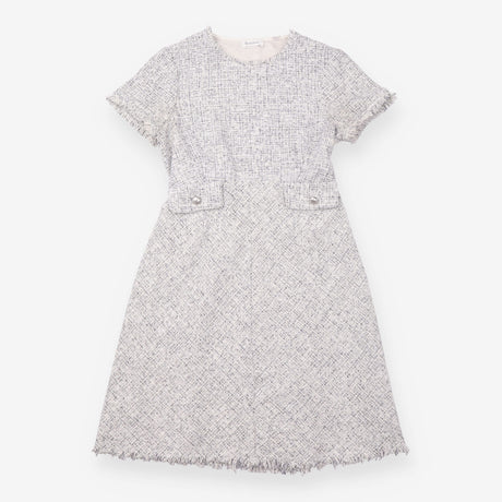  The Work Edit Black White Tweed Maternity