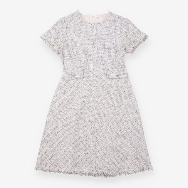  The Work Edit Black White Tweed Maternity