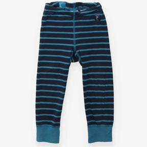 Leggings Navy and Blue Stripe
