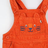 Dungarees orange cord tiger