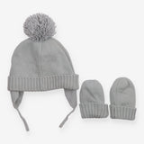 Green Bunny Bobble Hat with Mittens