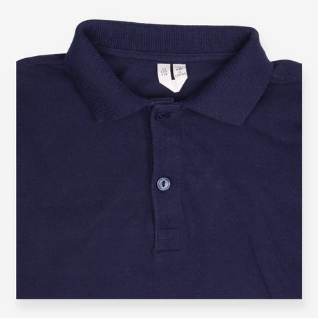 Polo shirt LS navy blue