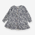 Dress Long Sleeved Cord Blue and White Floral