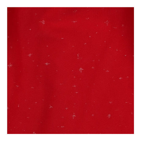 Dress long sleeve tulle red