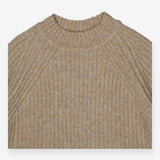 Sweater cream ribbed marl