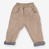 Trousers Cord Cream Pull On