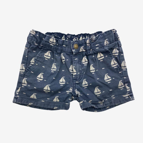 Blue Sail Boat Shorts