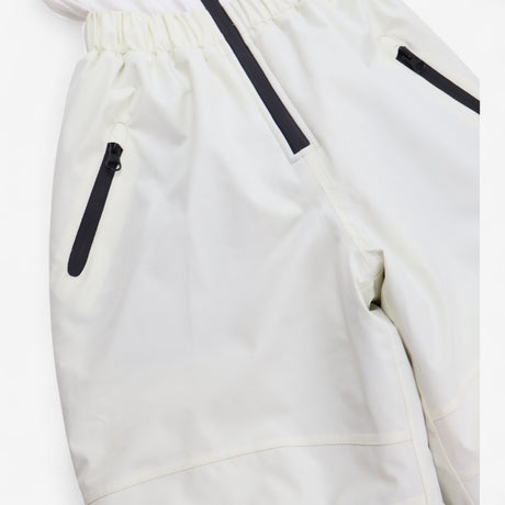 White Ski Salopettes