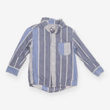 Angel & Rocket Shirt Long Sleeve Striped Button Do