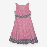 Sundress Pink Print Midi Dress