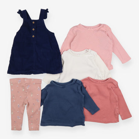 Baby Girl Bundle 3-6 Months 6 Pieces