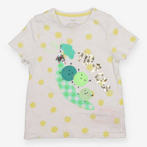 White Yip-pea t-shirt
