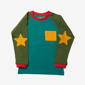 Sea green star t-shirt