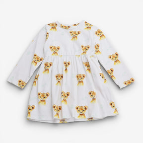 Jersey dress long sleeve cubs