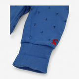 Baby Joggers Blue with Black Anchors 