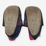 Navy Elephant Pram Shoes