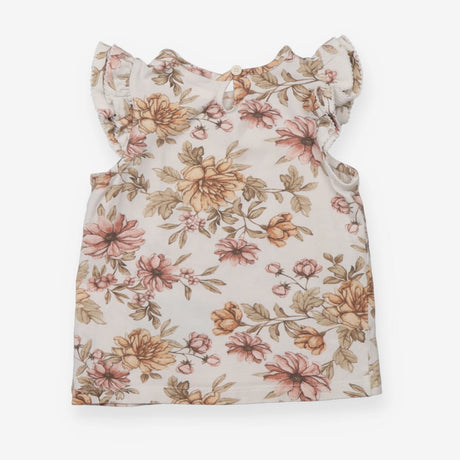 T-Shirt Floral Print with Frills